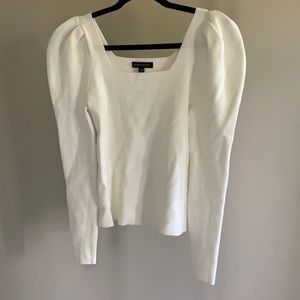 Puff sleeve sweater